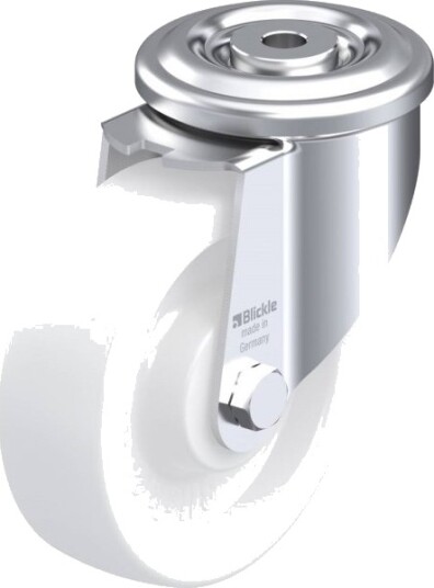 Blickle 601419 Lkr-Spo 125G Hjul - Hjuldiameter 125 Mm, Bæreevne (Maks.) 350 Kg, 1 Stk