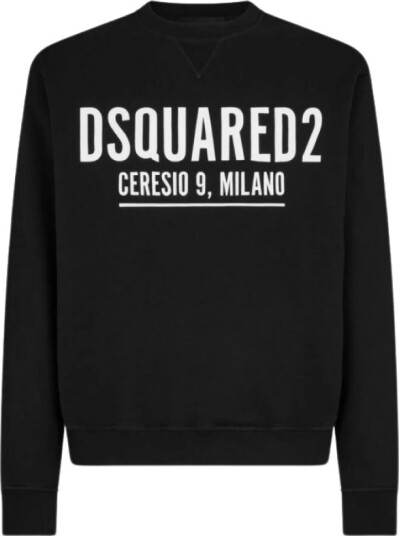 Dsquared2 Herre Gensere & Hettegensere Svart M,