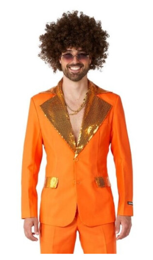 Boland Traciks Orange Disko Jakkesæt OBAS-1042-2XL