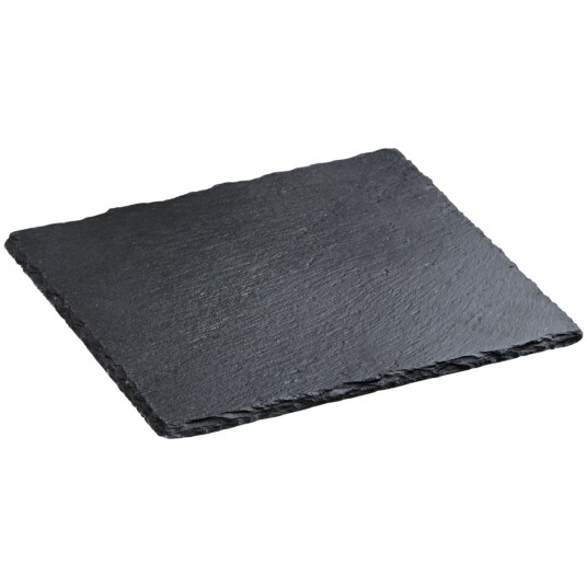 Vega Skiferplate Patara kvadratisk 25x25x0.5 cm  Svart 2 Stykk / Forpakning