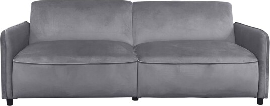 Sovesofa uten divan og sjeselong Loft24 Sovesofa Loft24 Alicia Grå Fløyel
