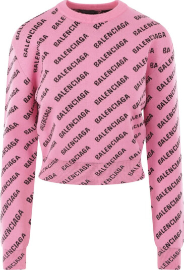 Balenciaga Dame Strikkevarer Rosa S, Balenciaga Dame Strikkevarer Rosa S,