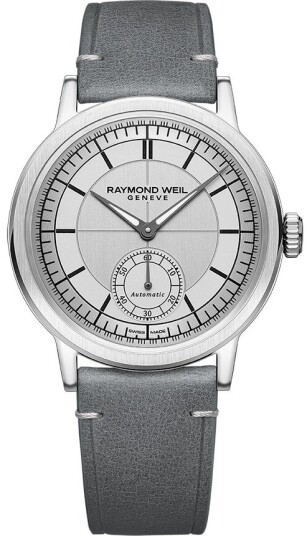 Raymond Weil Herreklokke 2930 STC 65001 Millesime Sølvfarget/Lær Raymond Weil Herreklokke 2930 STC 65001 Millesime Sølvfarget/Lær