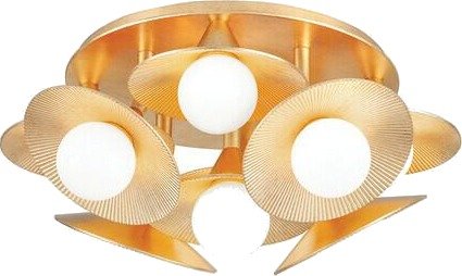 Hudson Valley Lighting Emerald taklampe vintage gull 333 09 VGL CE