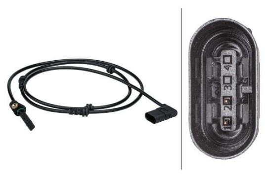 Sensor, ABS HELLA 6PU 012 679-451 Sensor, ABS HELLA 6PU 012 679-451
