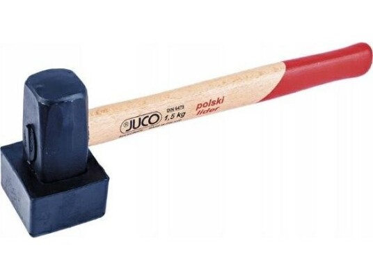 Juco Steinhammer Med Gummi 1,5Kg Juco Steinhammer Med Gummi 1,5Kg