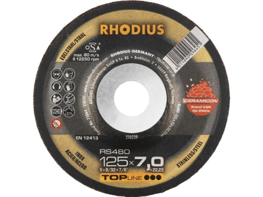 Rhodius 210239 Rs480 Skrubskive 25 Stk