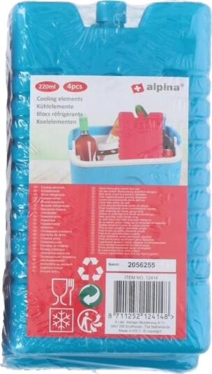 Alpina Beholder Til Kjøleskap 4X220 Ml - Blå