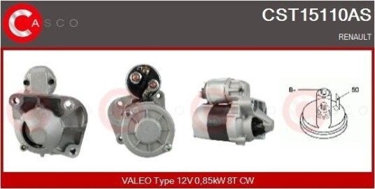 CASCO CST15110AS Starter