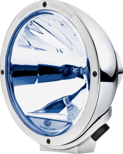 Fjernlys HELLA LUMINATOR CHROMIUM BLUE DEFFUSING LENS REF 50