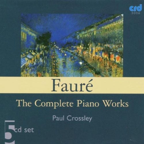 Jean Faure & Orchestre Complete Piano Work CD