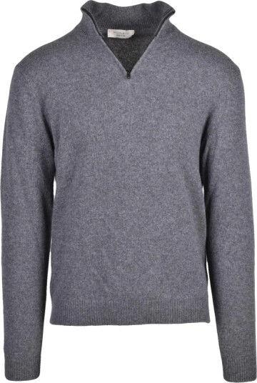 Wool & Co Herre Strikkevarer Grå 2XL,