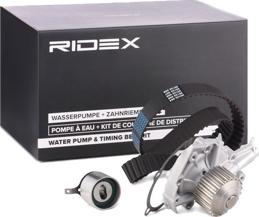 Registerreimsett med vannpumpe RIDEX 3096W0138