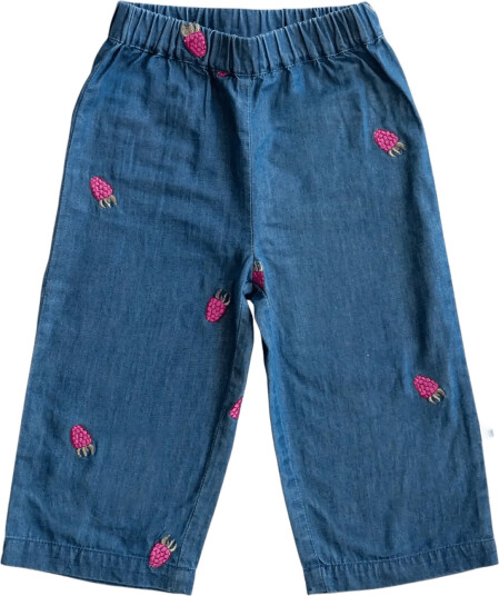 LouieLouie Rosemary Pants Denim Blue 80 LouieLouie Rosemary Pants Denim Blue 80