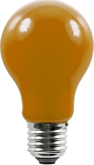 Spl E27 1W LED filamentpære   A60 oransje Party Colour Premium