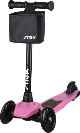 STIGA STR Sparkesykkel Mini Kick Supreme, Rosa
