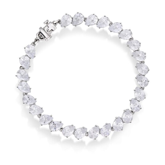 Pan Jewelry, Armbånd i 925 sølv med zirkonia Pan Jewelry, Armbånd i 925 sølv med zirkonia