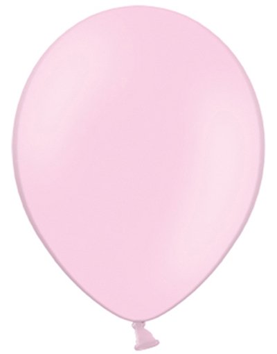 Partydeco 100 stk 30 cm MEGAPACK Baby Rosa Ballonger