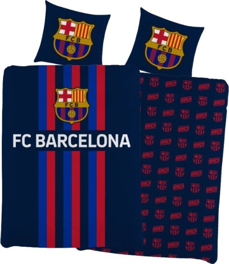 Fc Barcelona Sengesett I Bomull 140x200cm
