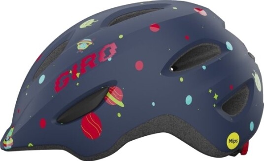 Giro Giro Scamp Mips Barnehjelm For Junior Hjelmstørrelse: Xs(45-49 Cm), Velg Farge: Matte Midnight Space