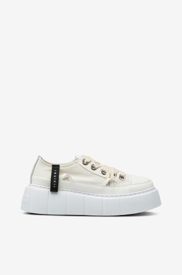 INUIKII Joggesko Matilda Canvas Low Hvit