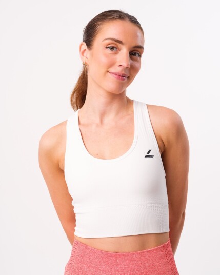 LEVITY Phase Seamless Bra White S