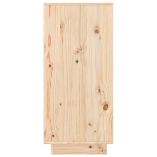 vidaXL Skjenk 110x34x75 cm heltre furu