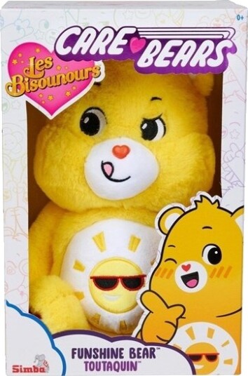 Plush Leketøy Simba Sharebear Funshine Gul 35 Cm