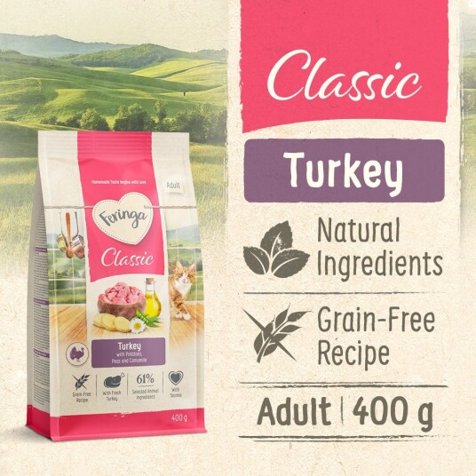 Feringa Tørrfôr Adult Classic Kalkun 400 G
