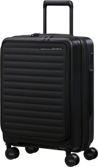 Samsonite RESTACKD utvidbar PC kabinkoffert 55 cm Black