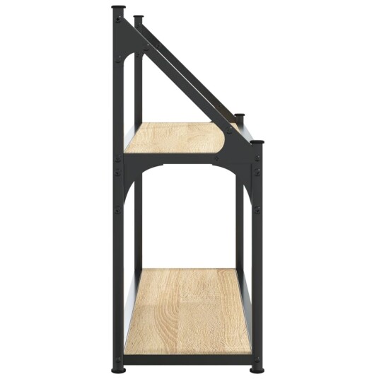 Vegghylle 3 etasjer sonoma eik 60x21x51 cm konstruert tre 8721012126213 Vegghylle 3 etasjer sonoma eik 60x21x51 cm konstruert tre 8721012126213