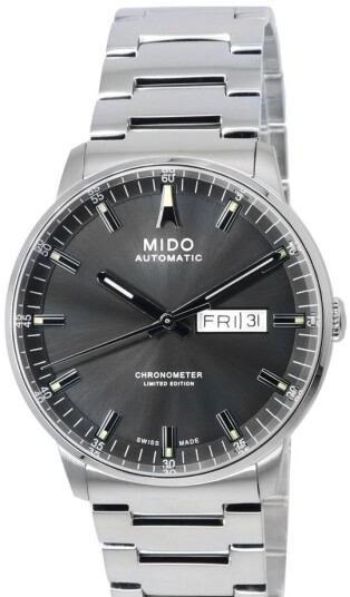 Mido Herreklokke M021.431.11.061.02 Commander Grå/Stål Ø40 mm