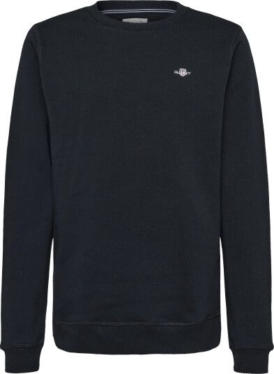 Gant Kids Shield Crew Neck Sweatshirt - Black - 122