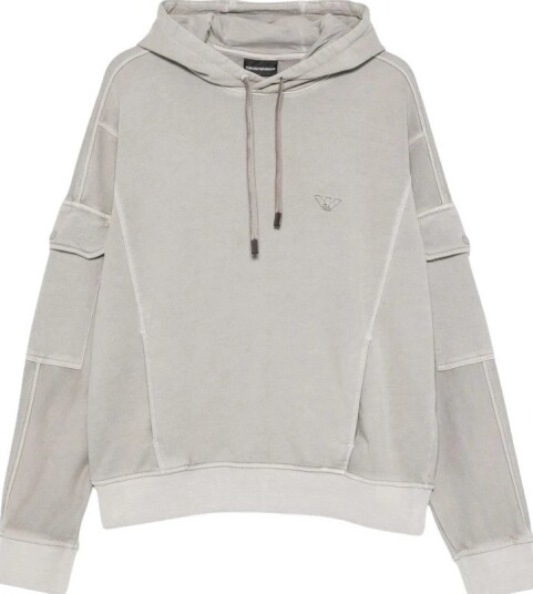 Emporio Armani Herre Gensere & Hettegensere Grå M,