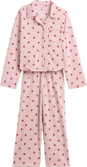 GAP Kids Recycled Print Pj Set Pink 152 GAP Kids Recycled Print Pj Set Pink 152