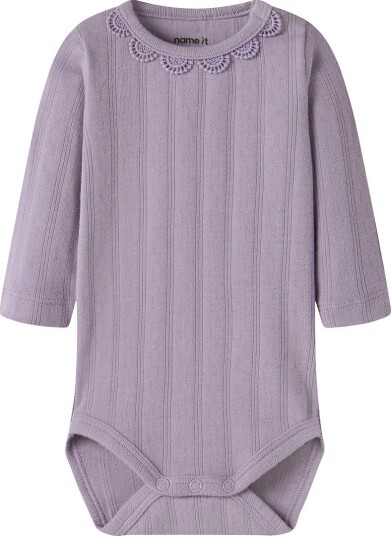Name It Body I/e NbfOlene Arvestykke Lilac Name It 74 Langermet Body Lilla
