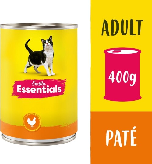 Smilla Våtfôr Essentials Patéboks Kylling 12 X 400 G 12 X 400 G