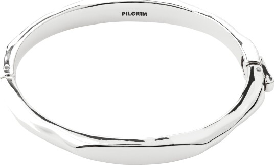 Pilgrim Presence Sølvbelagt Armbånd med Moderne Design ONE SIZE