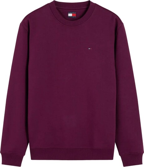 Tommy Jeans Tjm Reg S Flag Crew Ext Burgundy XL