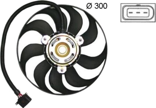 MAHLE CFF 377 000S Kjølevifte