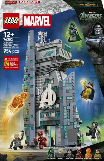 Lego Avengers: Doomsday 76352 Nytt Avengers-Tårn Byggeleker