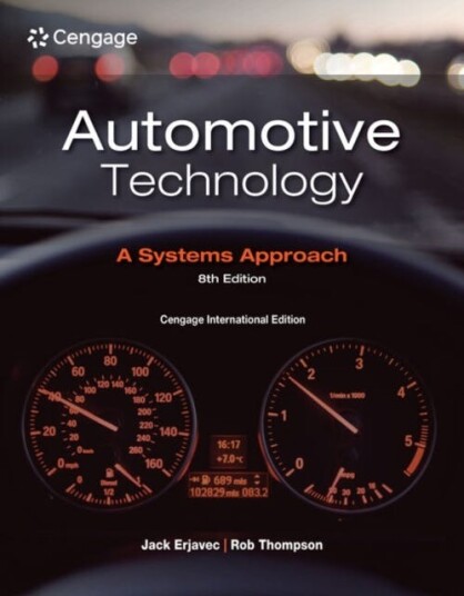 Automotive Technology: A Systems Approach Cengage International Edition