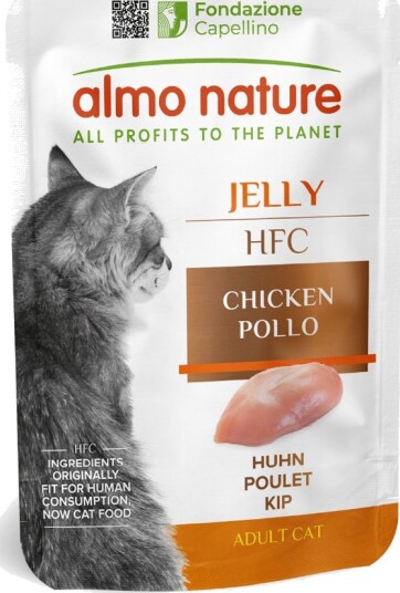 Almo Nature Hfc Våtfôr Jelly Pouch Kylling 6 X 55 G Almo Nature Hfc Våtfôr Jelly Pouch Kylling 6 X 55 G