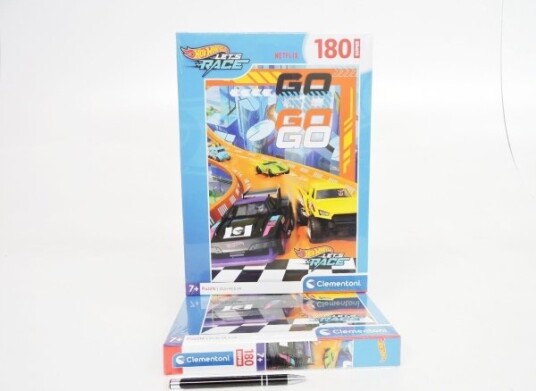 Puslespil Hotwheels 180 Brikker