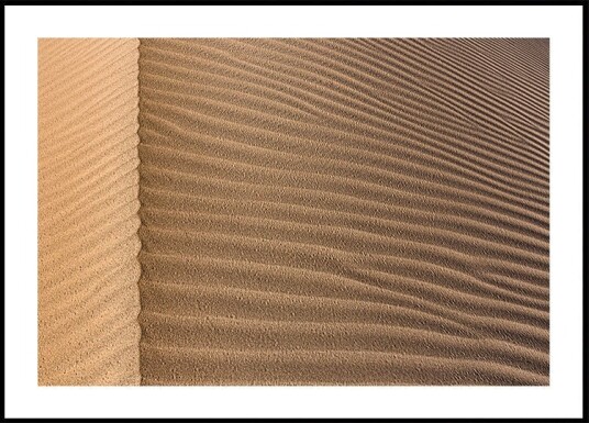 Abstract desert lines Plakat Plakat / 30x40cm