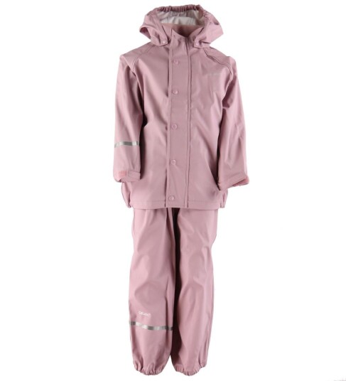 CeLaVi Basic Rainwear Set Solid Pu Pink 110 CeLaVi Basic Rainwear Set Solid Pu Pink 110