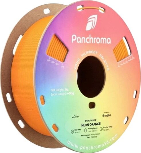 Polymaker Panchroma Pla Neon 1.75Mm 1Kg Neon Oransje