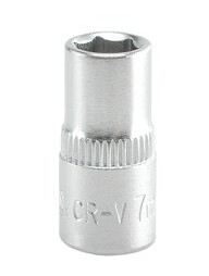 Yato YT-1406 1/4" Stikkontakt 7mm Kromvanadium Håndverktøy