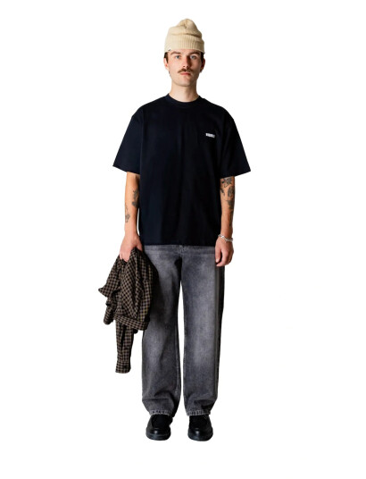 Woodbird Wbbaine Sea Tee   Black   M