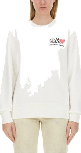 Moschino Dame Gensere & Hettegensere Hvit S, Moschino Dame Gensere & Hettegensere Hvit S,